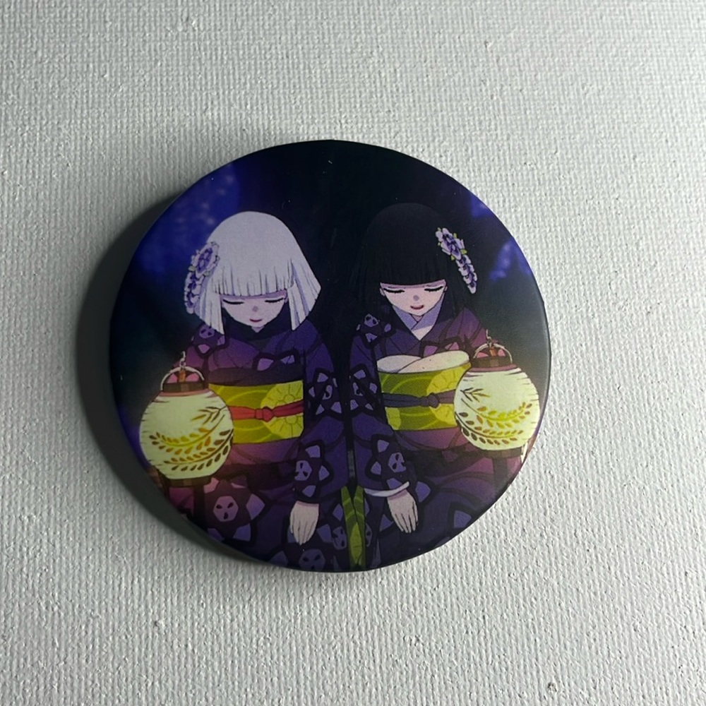 Demon Slayer | Anime | 2.36” Button Pin | Kuina & Kanata